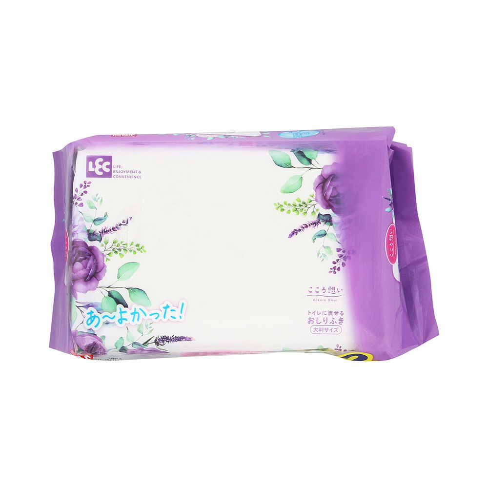 こころ想い流せるおしりふき大判 40枚x2P レック